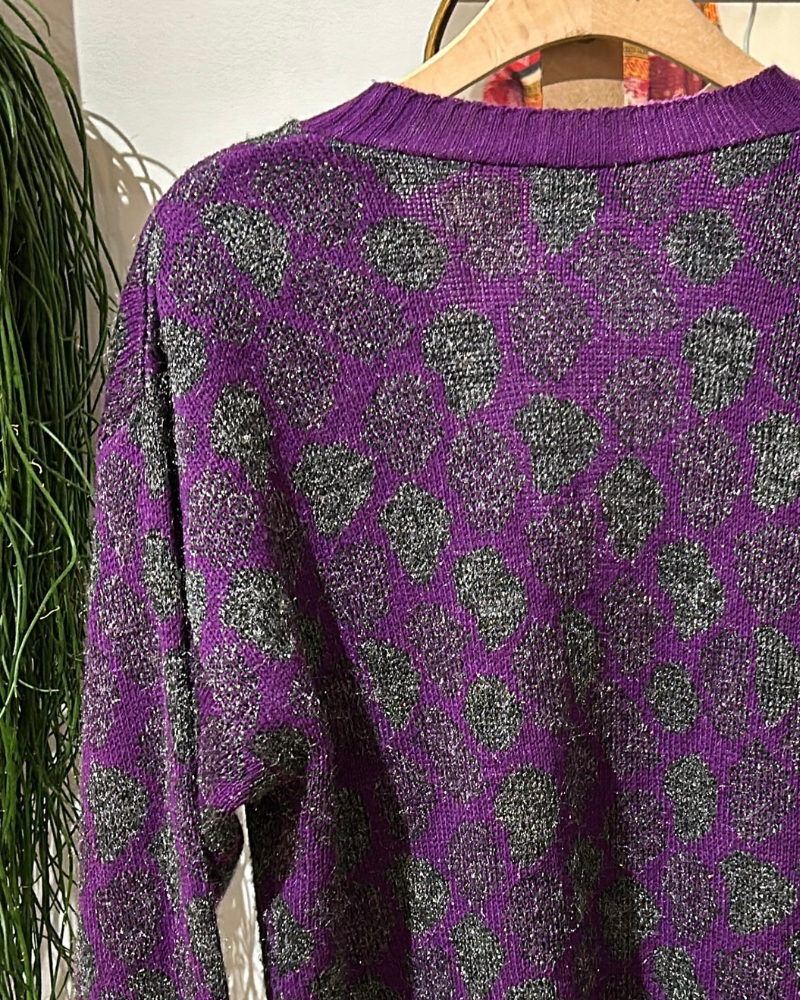 Vintage Glitter Trui
