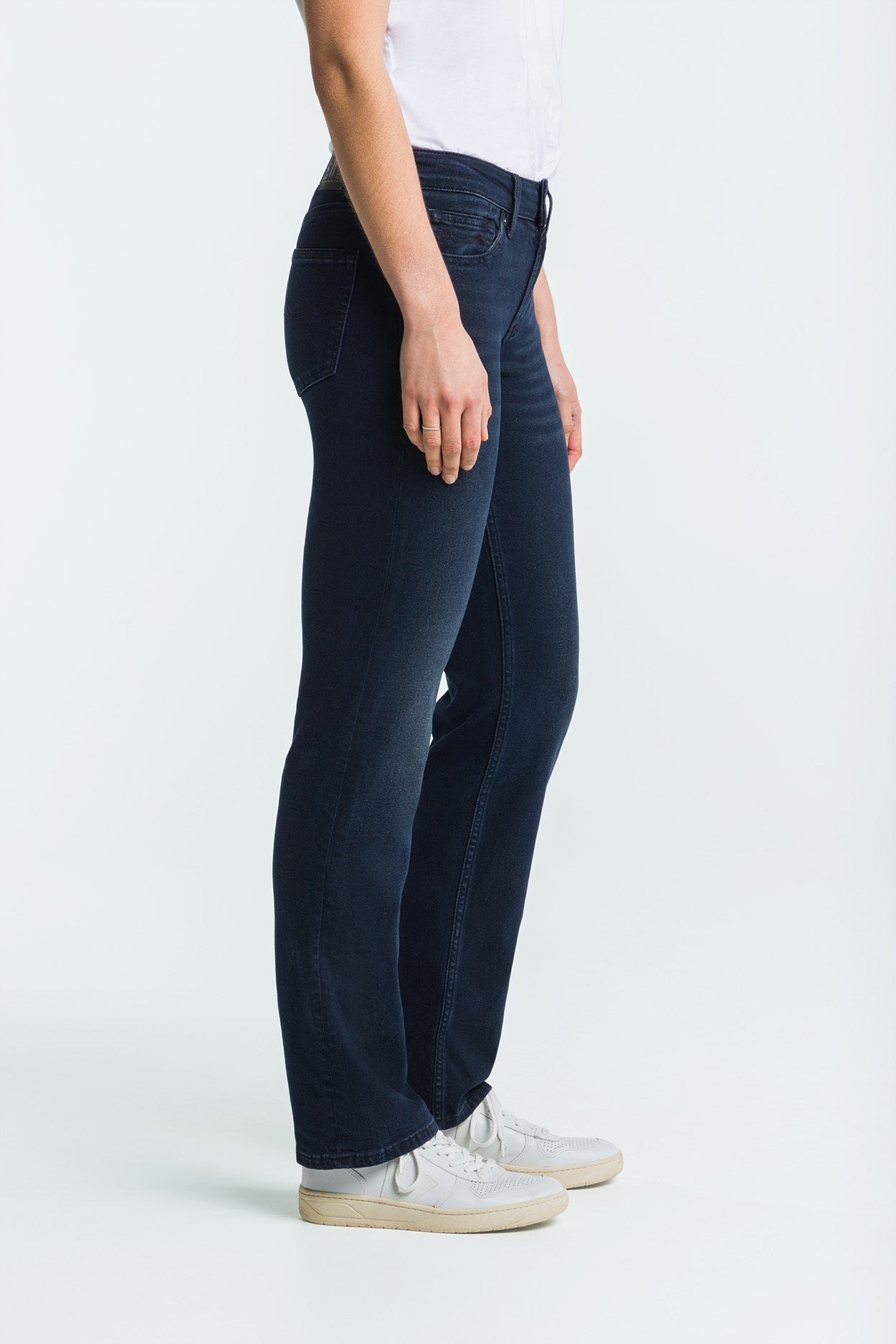 Jeans Emiko Blue Black Worn