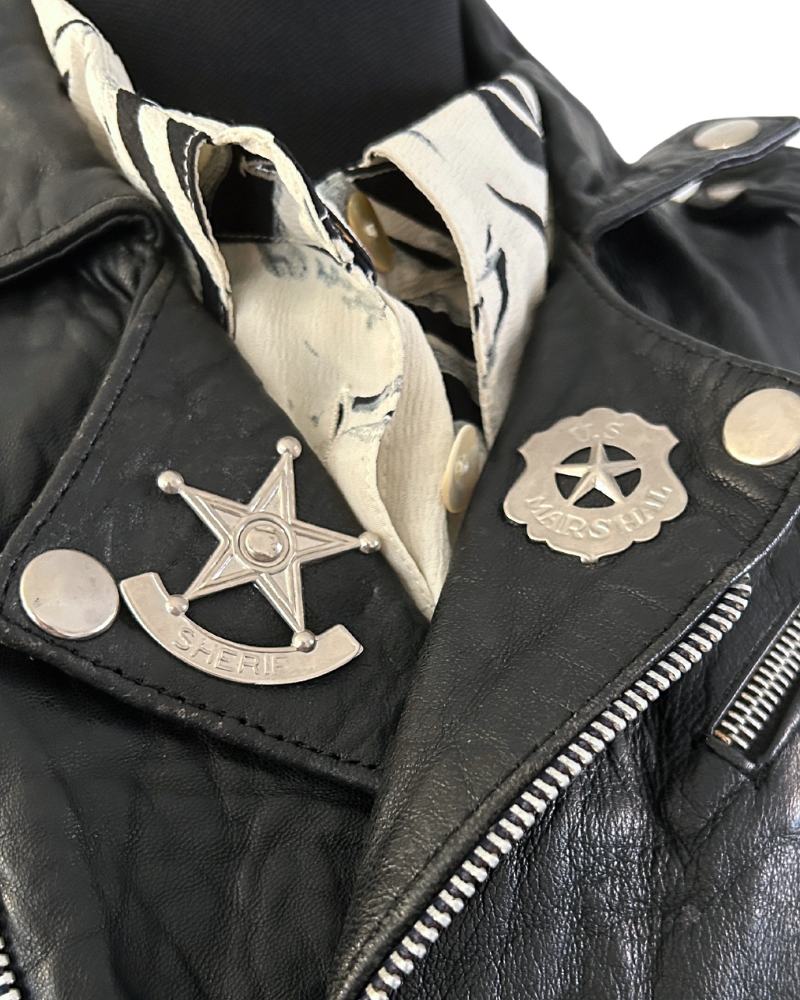 Pre-Loved Leather Biker Gilet
