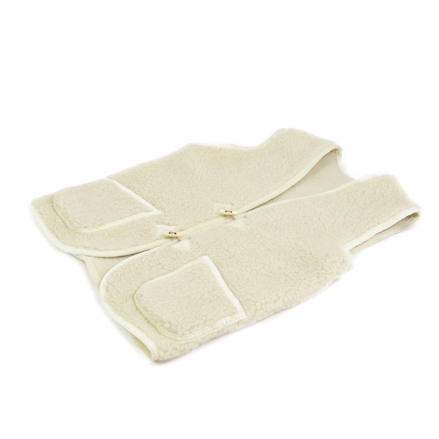Merino Wool Body Warmer Naturel | Mulesing Free - WanderWood