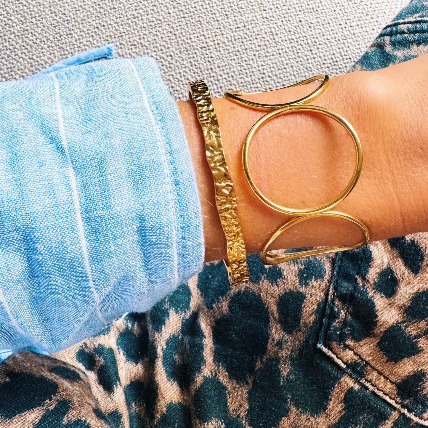 Bangle XL Round - Goud