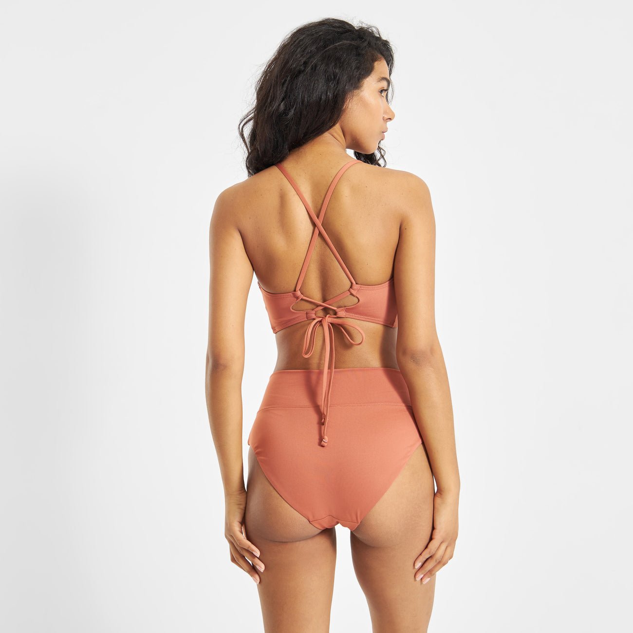 Bikini Broek Slite Copper Brown - WanderWood