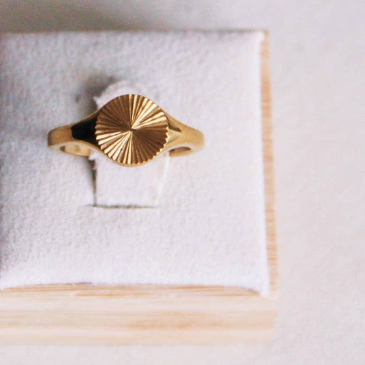 Ring Decorated Print – Goud - WanderWood