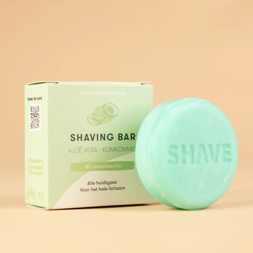 Shaving Bar Aloe Vera - Komkommer