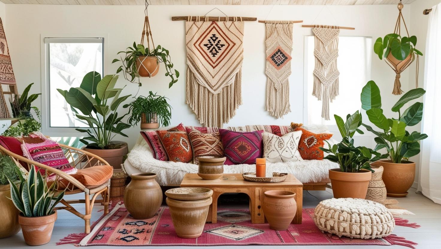bohemian interieur bij wanderwood