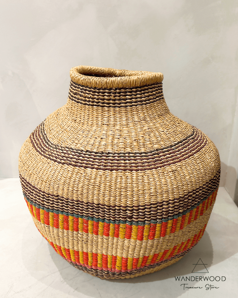 Afrikaanse Bolga Mand XL Naturel - WanderWood