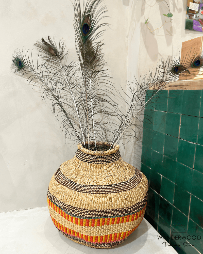 Afrikaanse Bolga Mand XL Naturel - WanderWood