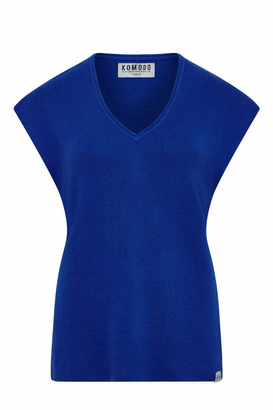 Top Polly Top Sapphire Blue