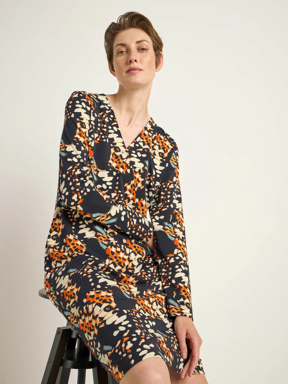 Jurk Butterfly Print - WanderWood