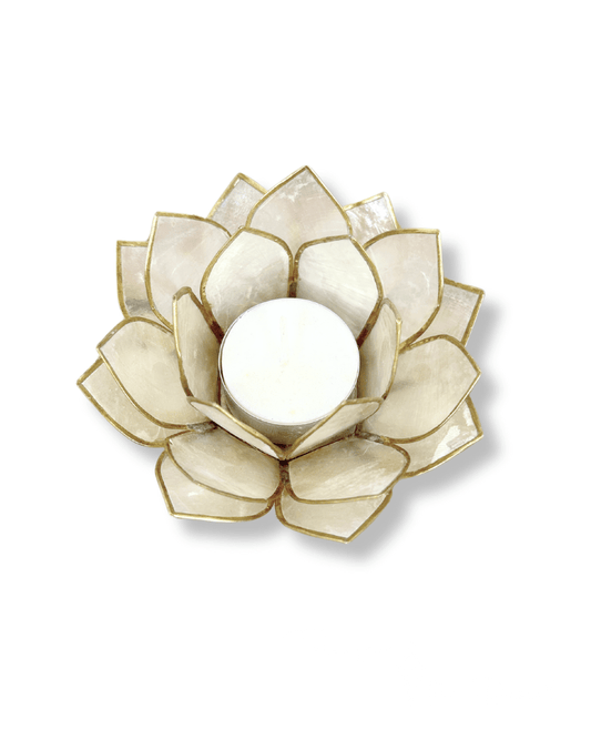 Lotus waxinelichthouder - WanderWood