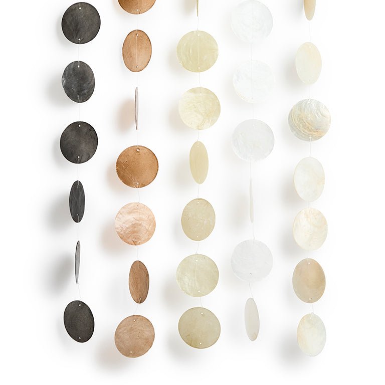 Schelpslinger S Antraciet en Naturel - WanderWood