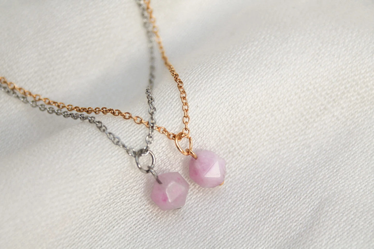 Ketting Chalcedoon - Zilver