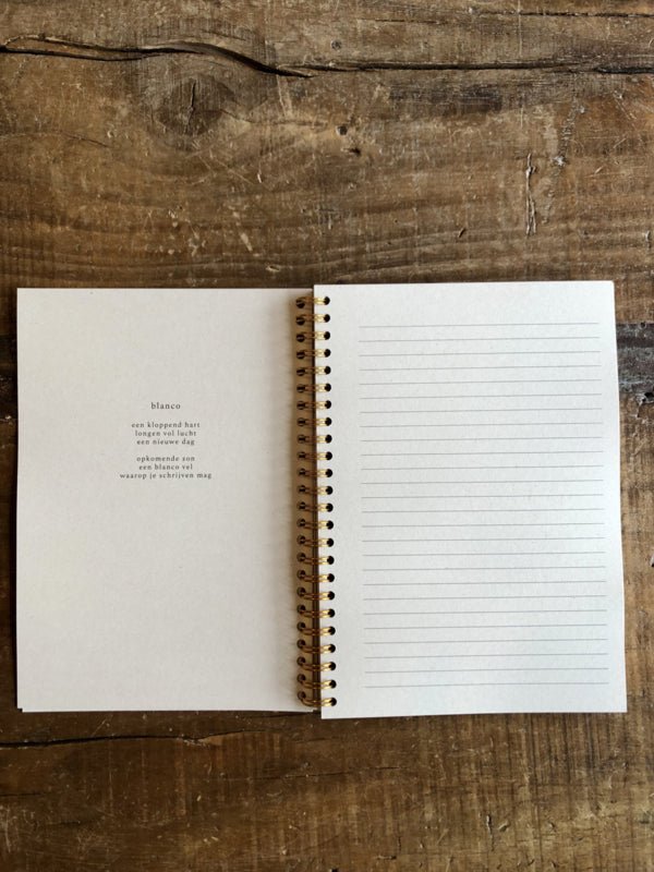 Wonderboekjes Notebook Gedichten - WanderWood