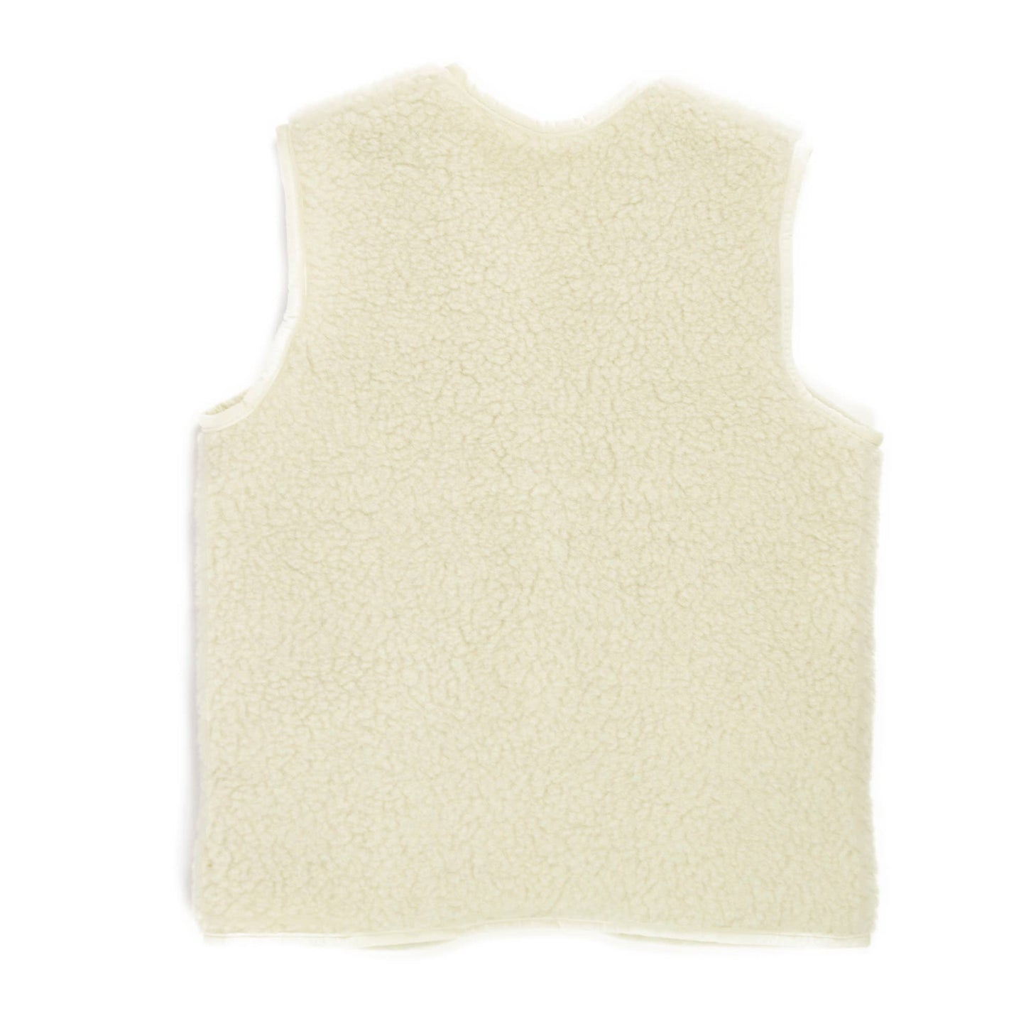 Merino Wool Body Warmer Naturel | Mulesing Free - WanderWood