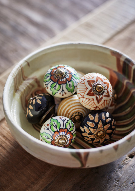 Deurknop Black / Natural - WanderWood