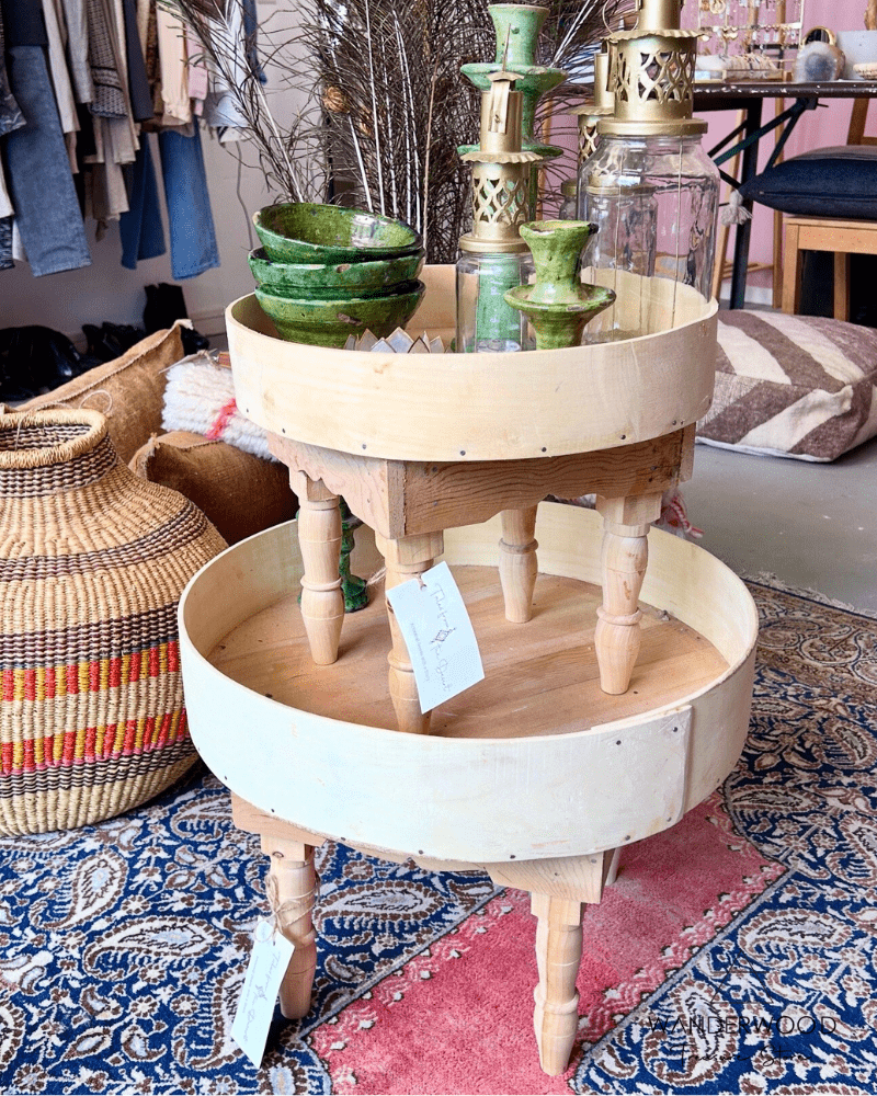 Houten Tafeltje Marokko - WanderWood