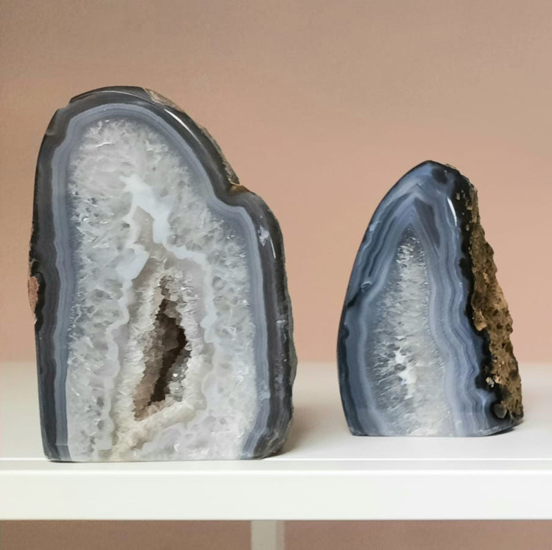 Agaat Waxinehouder Crystal
