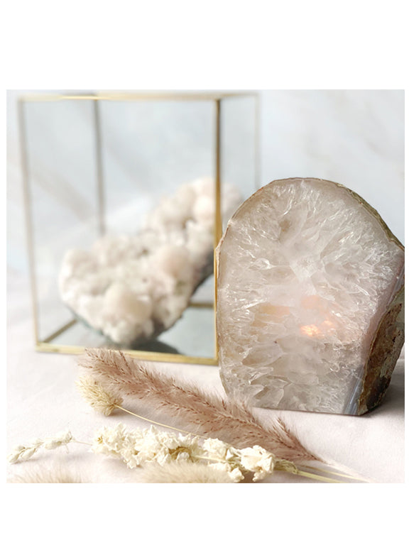 Agaat Waxinehouder Crystal