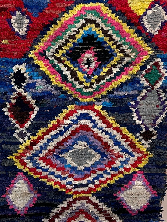 boucherouite tapijt van Tales from the Desert uit the Souks