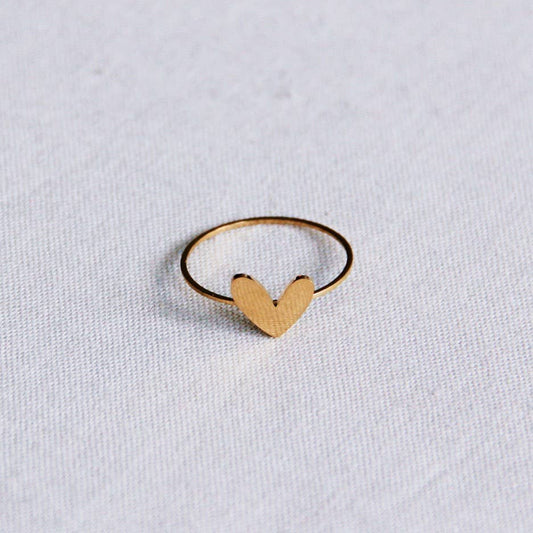 Ring Minimalist Hartje - Goud