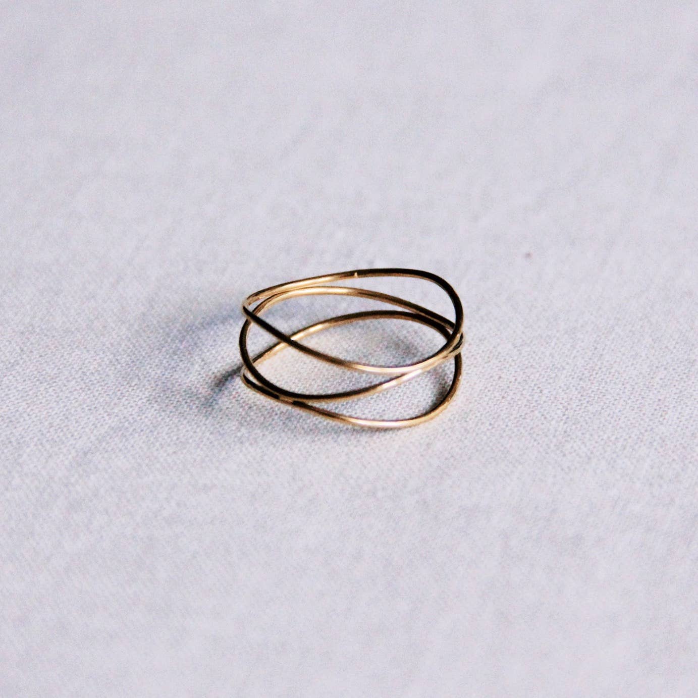 Ring Multi Layer Goud