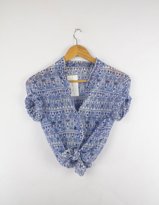 Vintage Blouse Blue