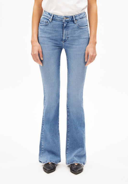 Flared Jeans Anamaa X-stretch Blue Mist