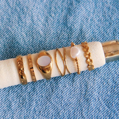 Ring Fantasy Print - Goud