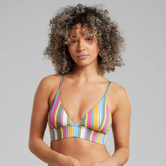 Bikini Top Alva Club Stripe Multi Color
