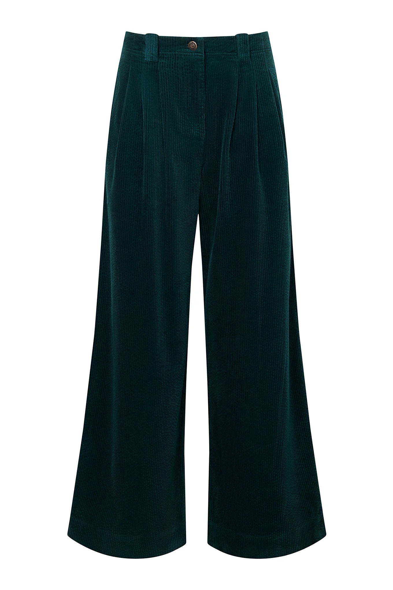 Broek Lola Corduroy Marine Mint