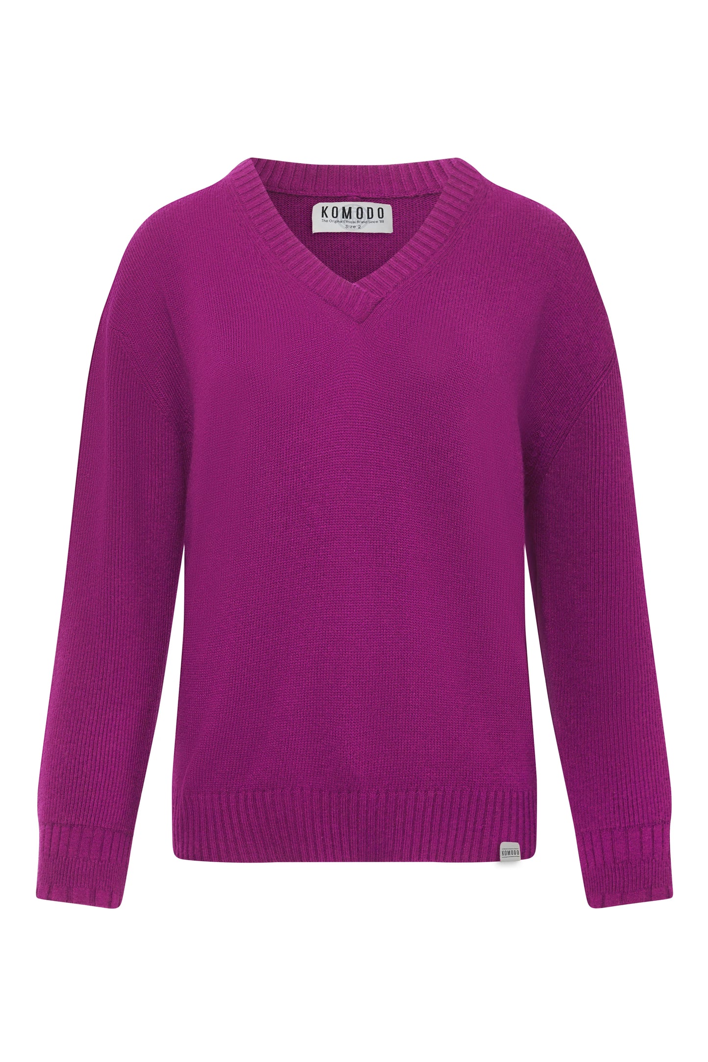 Trui Wonder Merino Fuchsia