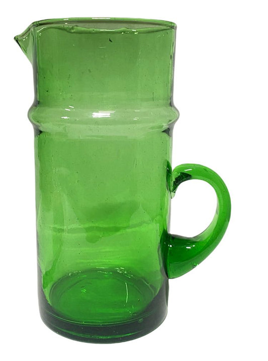 Karaf Beldi groen glas Marokko 