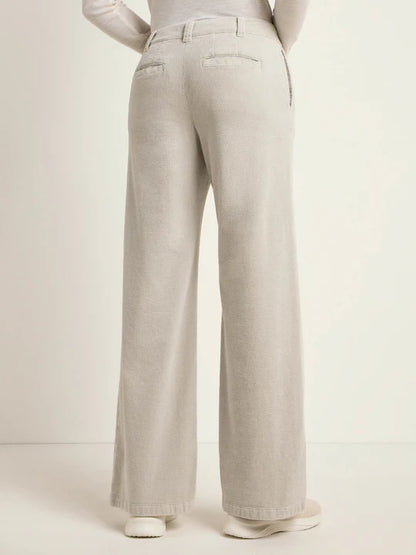 Broek Marlene Corduroy Light Grey