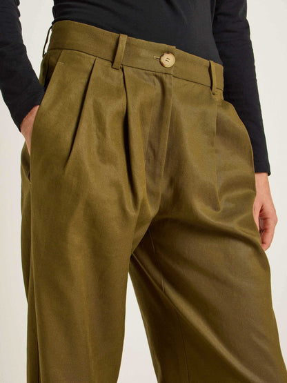 Broek Marlene Dark Olive