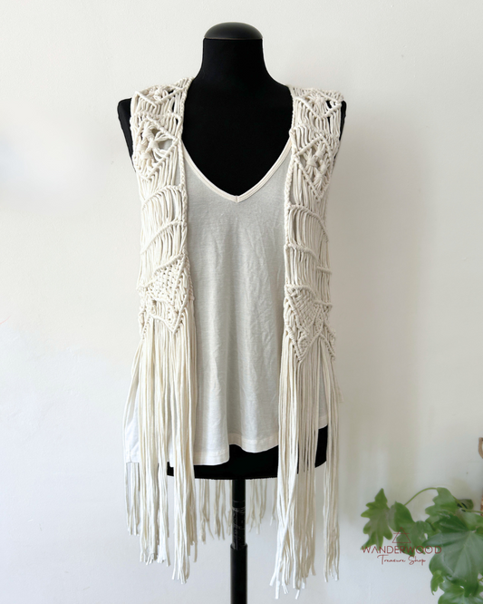 Pre-Loved Macrame Top Coachella