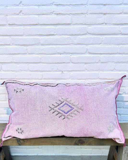 Sabra Kussen XL - Cactus Zijde Pink