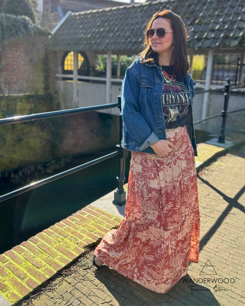 Upcycle Macrame Denim Jacket