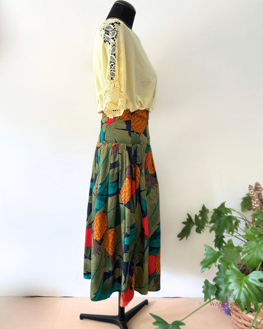 Vintage Rok Pineapple