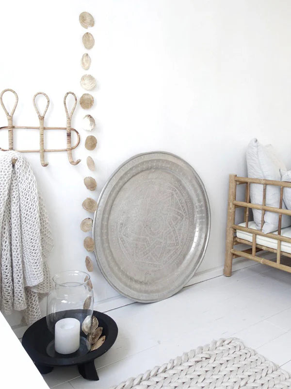 Schelpslinger S Antraciet en Naturel