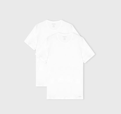 Slim Tee Core 2-Pack White