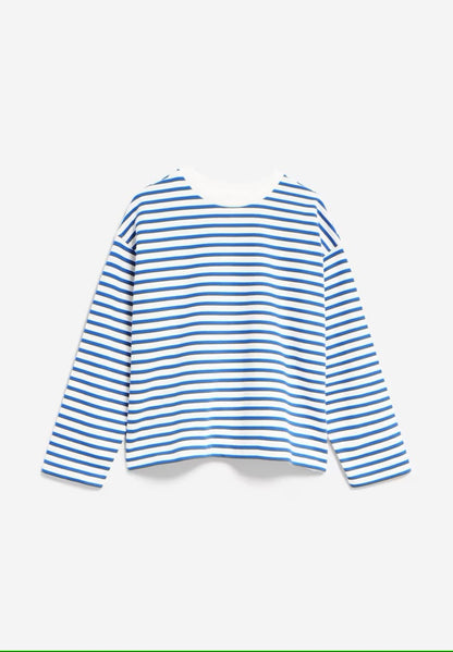 Sweater Frankaa Stripe Dynamo Blue-Undyed