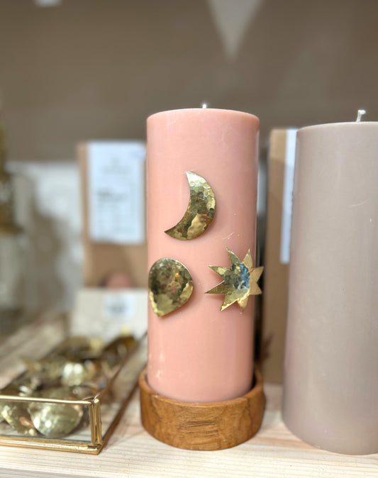 Kaarsen Pins Goud