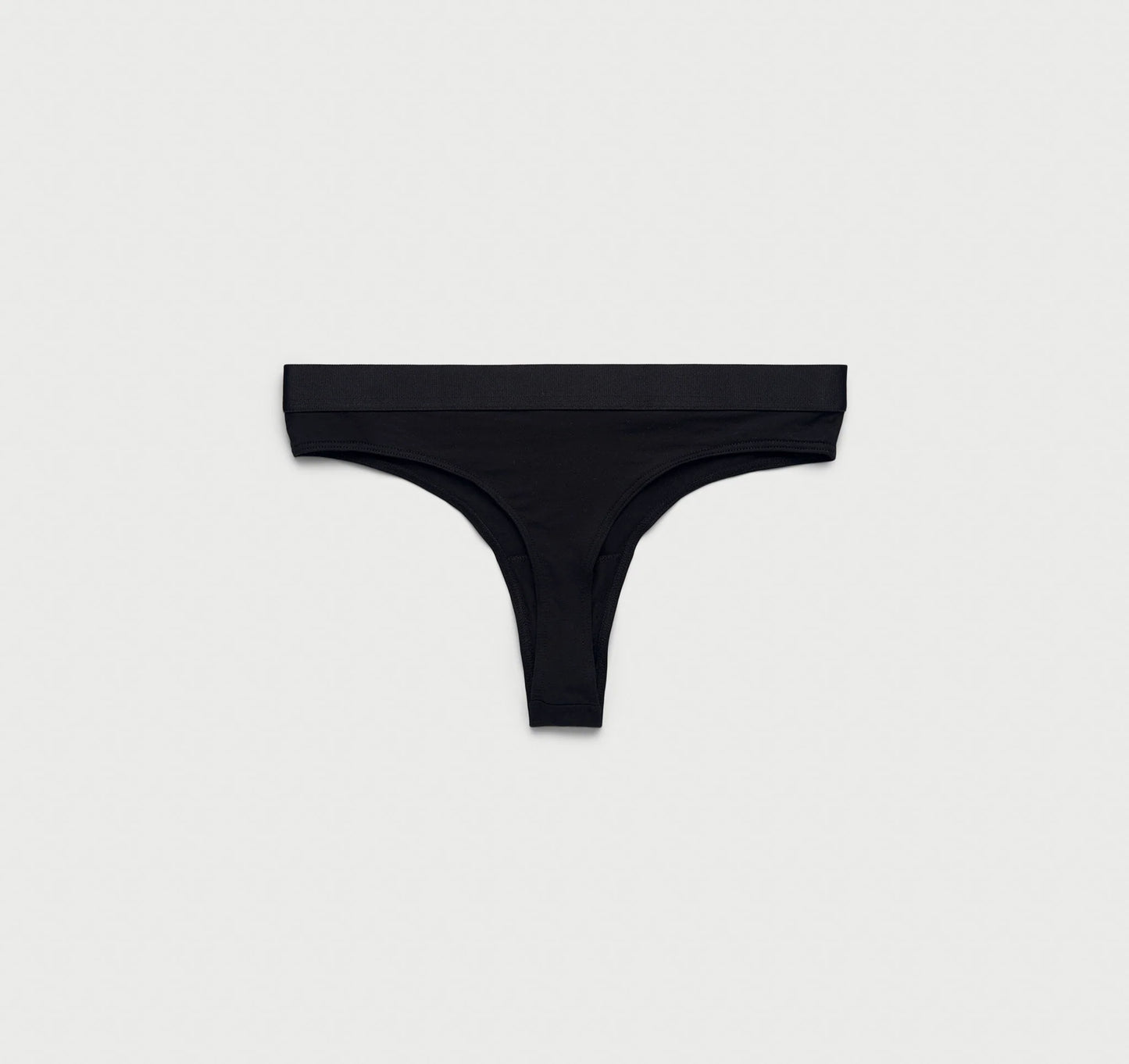 Soft Touch Thong Black
